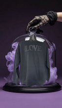 Load image into Gallery viewer, Love on Black - DTF Printed Sweatshirts (Adult Sizes) **UNISEX**