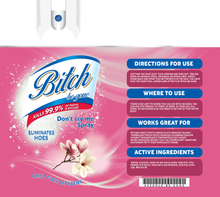 Load image into Gallery viewer, Bitch Be Gone - 20 oz Stainless Steel Skinny Tumbler with lid and straw.