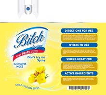 Load image into Gallery viewer, Bitch Be Gone - 20 oz Stainless Steel Skinny Tumbler with lid and straw.