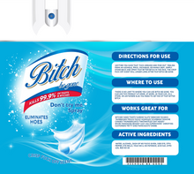 Load image into Gallery viewer, Bitch Be Gone - 20 oz Stainless Steel Skinny Tumbler with lid and straw.