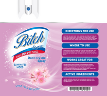 Load image into Gallery viewer, Bitch Be Gone - 20 oz Stainless Steel Skinny Tumbler with lid and straw.