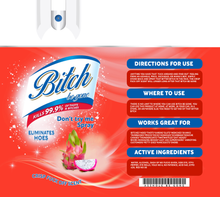 Load image into Gallery viewer, Bitch Be Gone - 20 oz Stainless Steel Skinny Tumbler with lid and straw.