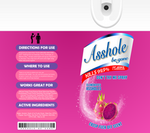 Load image into Gallery viewer, Asshole Be Gone - 20 oz Stainless Steel Skinny Tumbler with lid and straw.