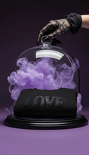 Load image into Gallery viewer, Love on Black   - DTF Printed Sweatshirts (Adult Sizes) **UNISEX**
