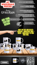 Load image into Gallery viewer, Custom Wholesale Mugs - 10 mugs per Lot
