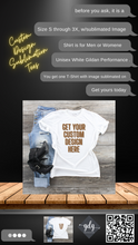 Load image into Gallery viewer, Custom Design - UNISEX TEE SHIRTS (CHOOSE YOUR SIZE)
