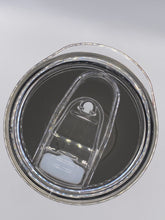 Load image into Gallery viewer, Brave, strong, funny, Hero...Dad -  20 oz  Stainless Steel Skinny Tumbler with lid and straw.
