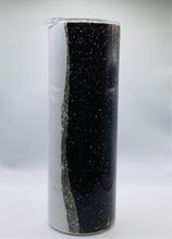 Load image into Gallery viewer, Act like a Lady think like a Boss 20 oz  Stainless Steel Skinny Tumbler with lid and straw.

