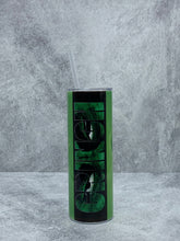 Load image into Gallery viewer, Grinch Christmas  - 20 oz Stainless Steel Skinny Tumbler with lid and straw.

