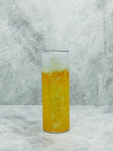 Load image into Gallery viewer, Beer - 20 oz  Stainless Steel Skinny Tumbler with Lid and straw.
