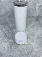Load image into Gallery viewer, Custom - Bluetooth Wireless Speaker 20oz Tumbler with Straw, lid and USB charging cable
