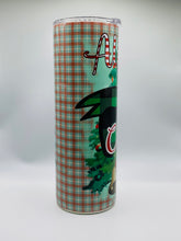 Load image into Gallery viewer, All I want for Christmas is you -  20 oz  Stainless Steel Skinny Tumbler with lid and straw.
