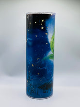 Load image into Gallery viewer, Grinch 20 oz Skinny Tumbler with straw.
