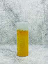 Load image into Gallery viewer, Beer - 20 oz  Stainless Steel Skinny Tumbler with Lid and straw.
